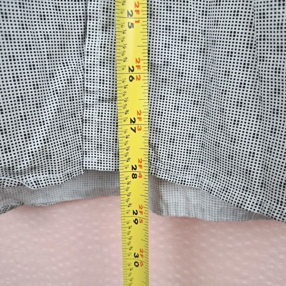 Guess Men Short Sleeve Shirt Gray Dot Print Size L 100% Cotton - Picture 2 of 8